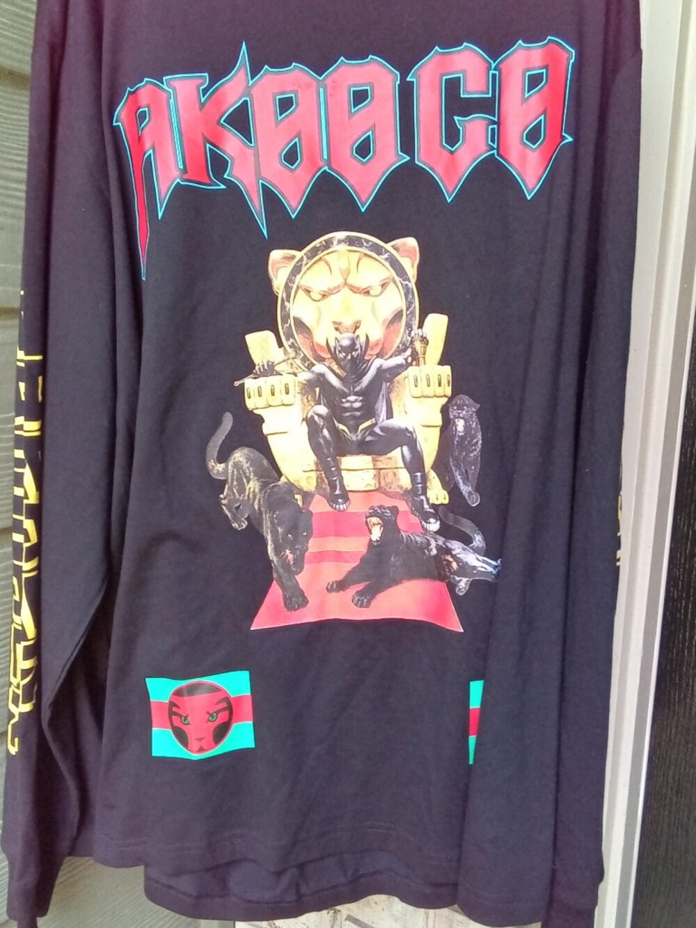 The Marvel Akoo "Black Panther" Long Sleeve Tee